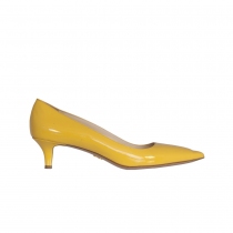 Prada Zapato Charol Amarillo T 40